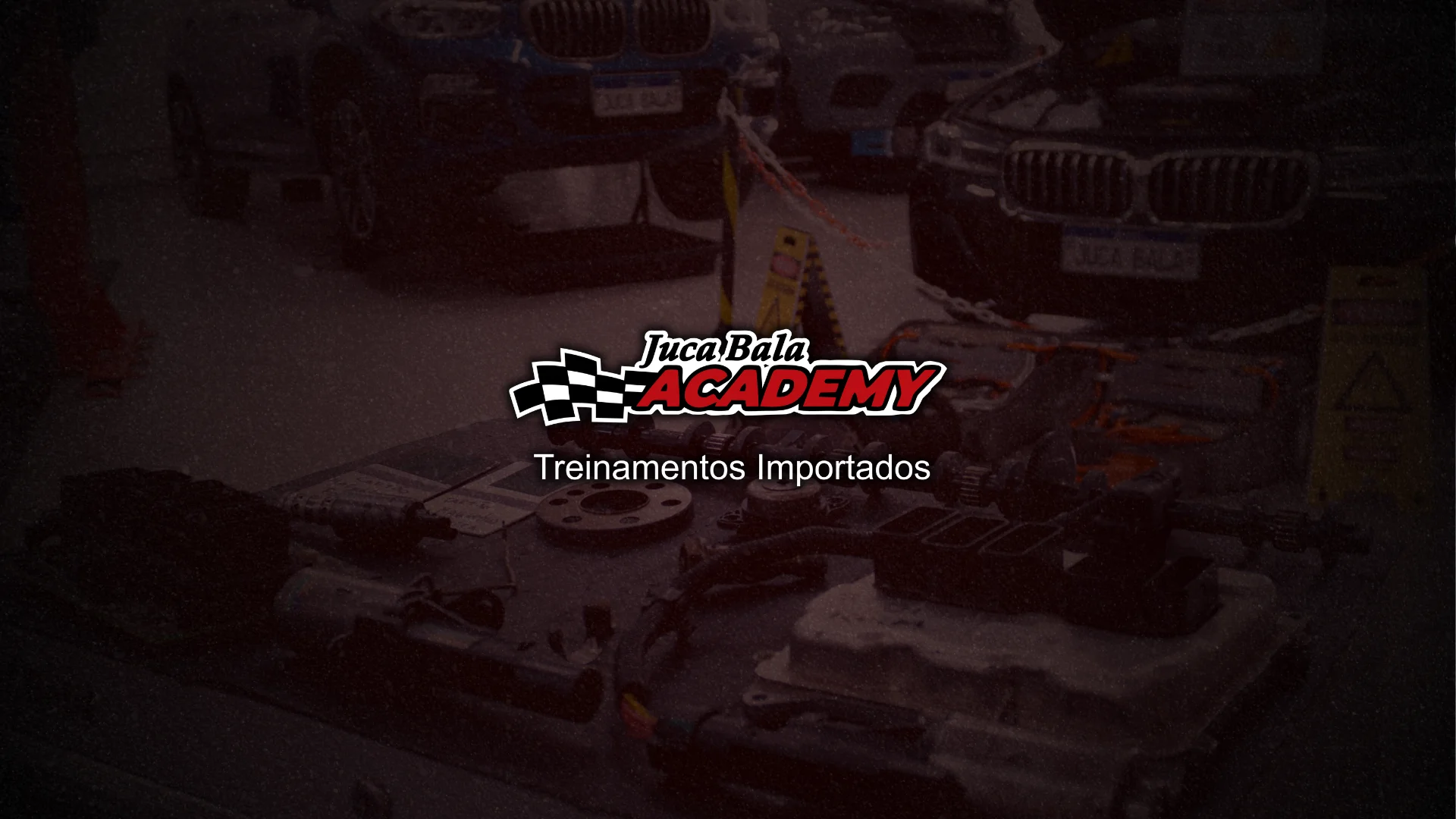 Capas de módulos disponíveis na plataforma Juca Bala Academy